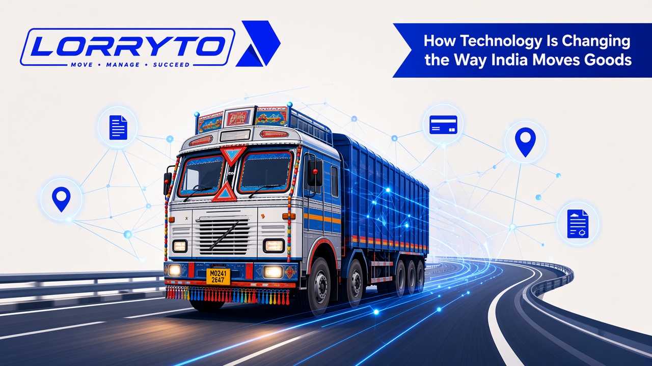 Connected digital freight network linking trucks, documents, payments and visibility
