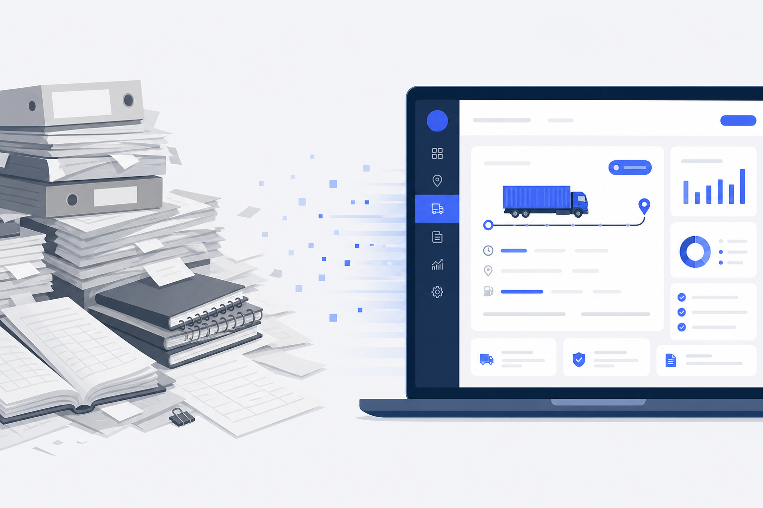 From paper registers to a digital transport dashboard